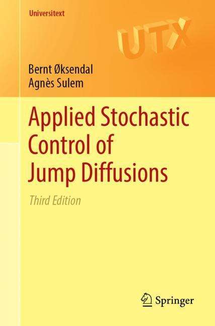 Agnès Sulem: Applied Stochastic Control of Jump Diffusions, Buch