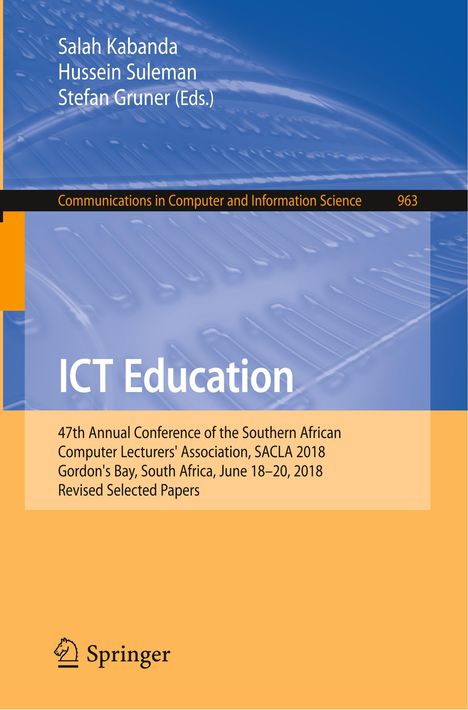ICT Education, Buch