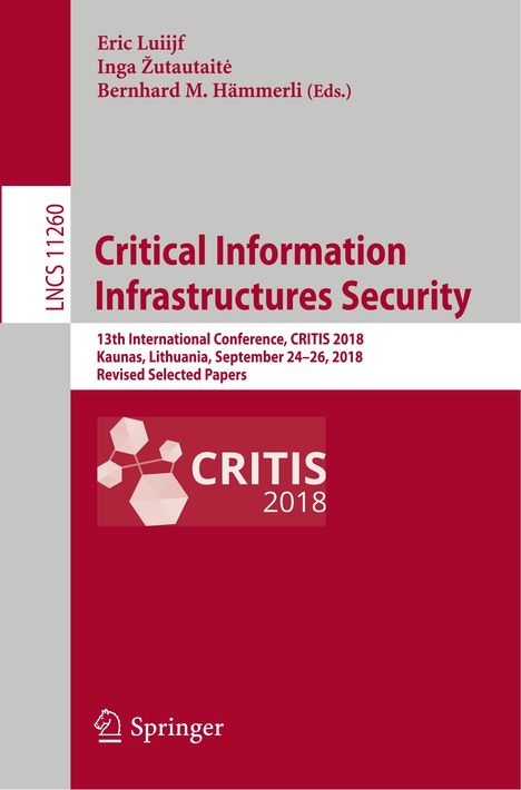 Critical Information Infrastructures Security, Buch
