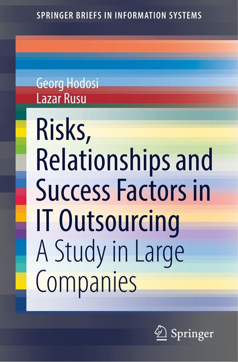 Lazar Rusu: Risks, Relationships and Success Factors in IT Outsourcing, Buch