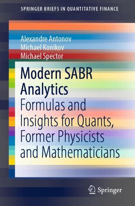 Alexandre Antonov: Modern SABR Analytics, Buch