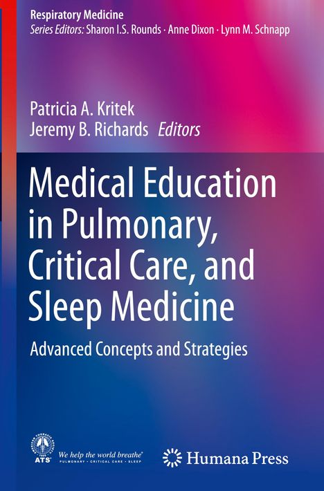 Medical Education in Pulmonary, Critical Care, and Sleep Medicine, Buch