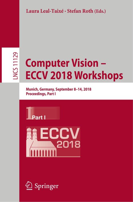 Computer Vision ¿ ECCV 2018 Workshops, Buch