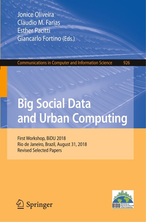 Big Social Data and Urban Computing, Buch