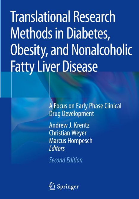 Translational Research Methods in Diabetes, Obesity, and Nonalcoholic Fatty Liver Disease, Buch