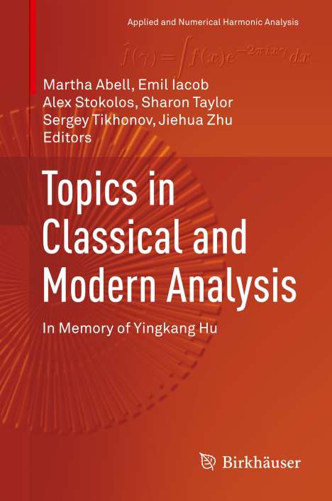 Topics in Classical and Modern Analysis, Buch