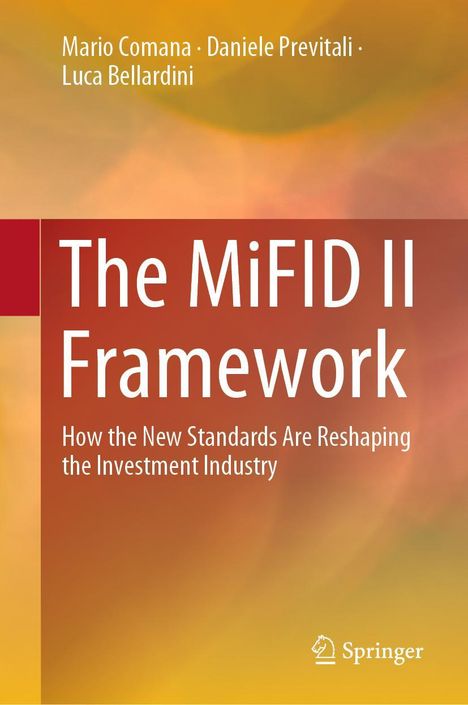 Mario Comana: The MiFID II Framework, Buch