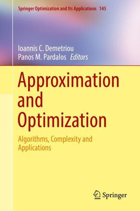 Approximation and Optimization, Buch