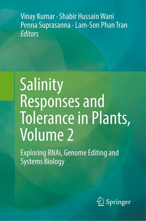 Salinity Responses and Tolerance in Plants, Volume 2, Buch