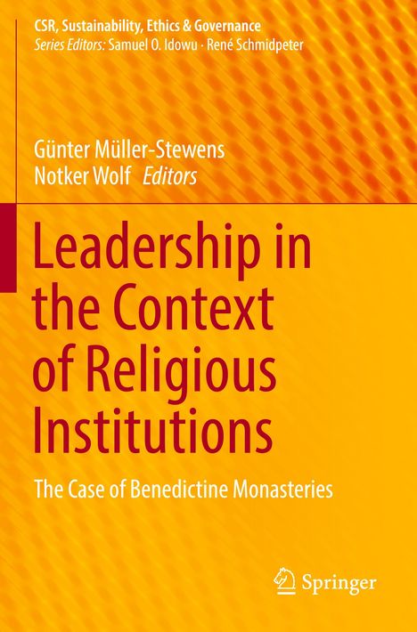 Leadership in the Context of Religious Institutions, Buch