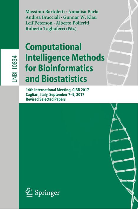 Computational Intelligence Methods for Bioinformatics and Biostatistics, Buch