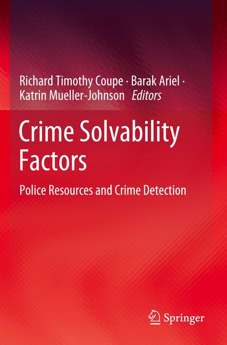 Crime Solvability Factors, Buch