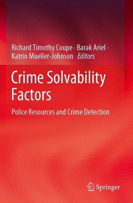 Crime Solvability Factors, Buch