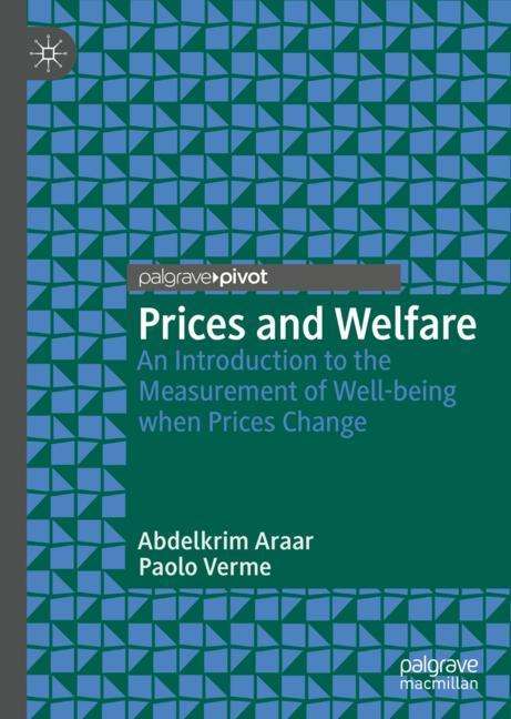 Paolo Verme: Prices and Welfare, Buch