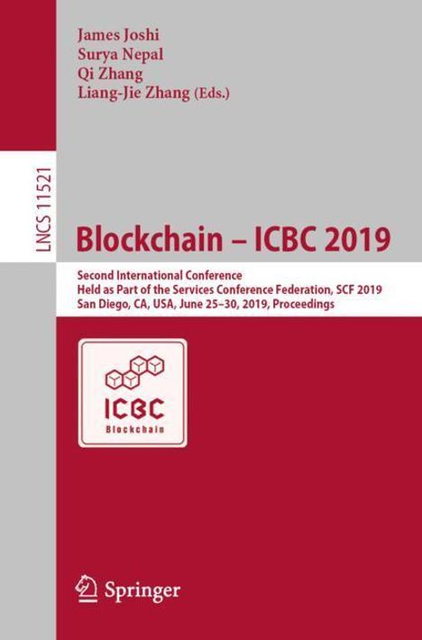 Blockchain ¿ ICBC 2019, Buch
