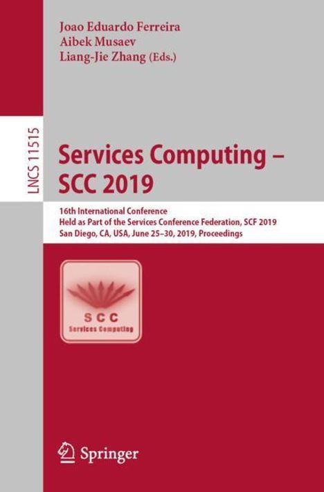 Services Computing ¿ SCC 2019, Buch