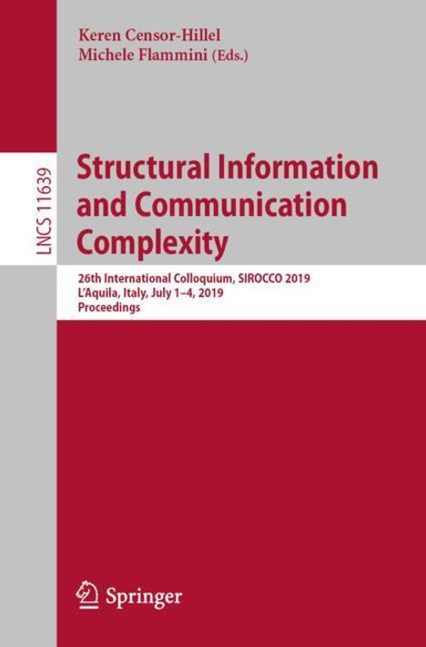 Structural Information and Communication Complexity, Buch