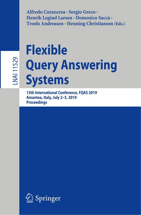 Flexible Query Answering Systems, Buch