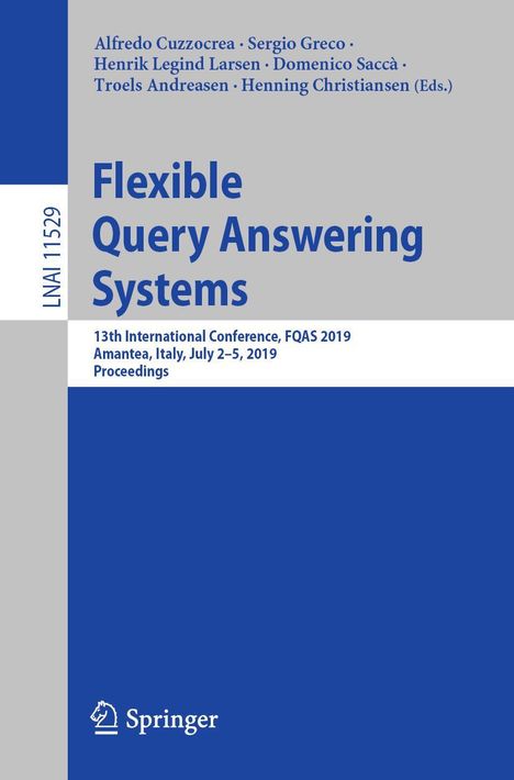 Flexible Query Answering Systems, Buch