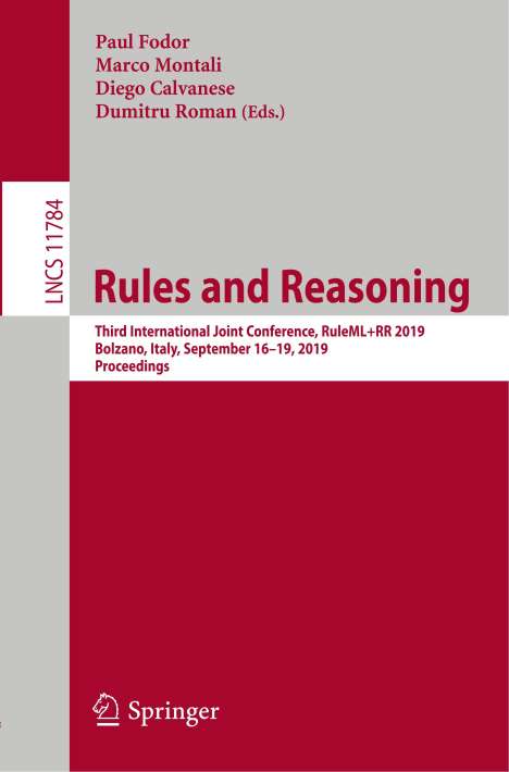 Rules and Reasoning, Buch