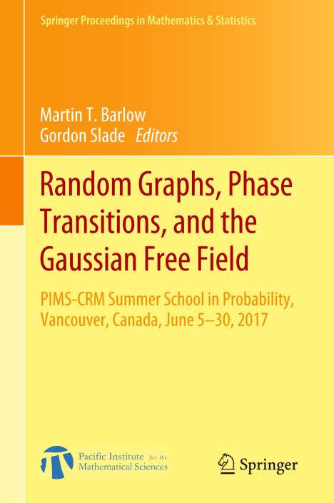 Random Graphs, Phase Transitions, and the Gaussian Free Field, Buch