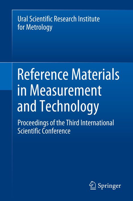 Reference Materials in Measurement and Technology, Buch