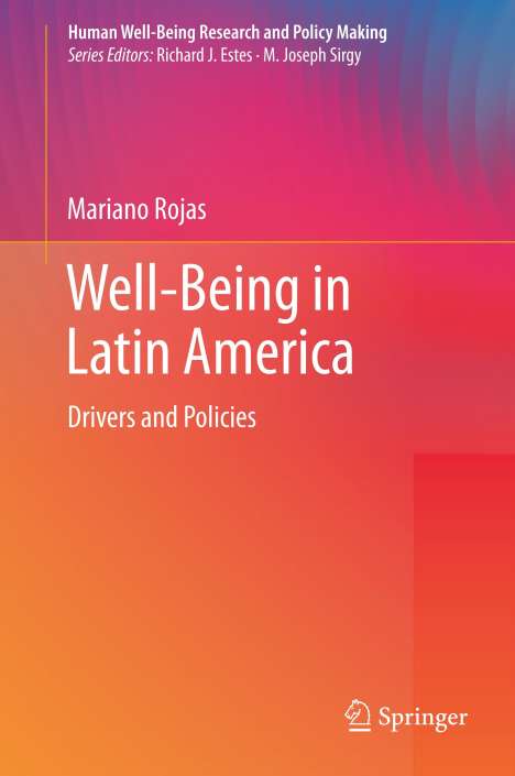 Mariano Rojas: Well-Being in Latin America, Buch