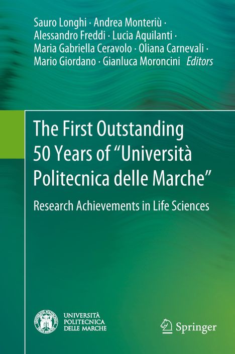The First Outstanding 50 Years of ¿Università Politecnica delle Marche¿, Buch