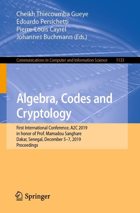 Algebra, Codes and Cryptology, Buch