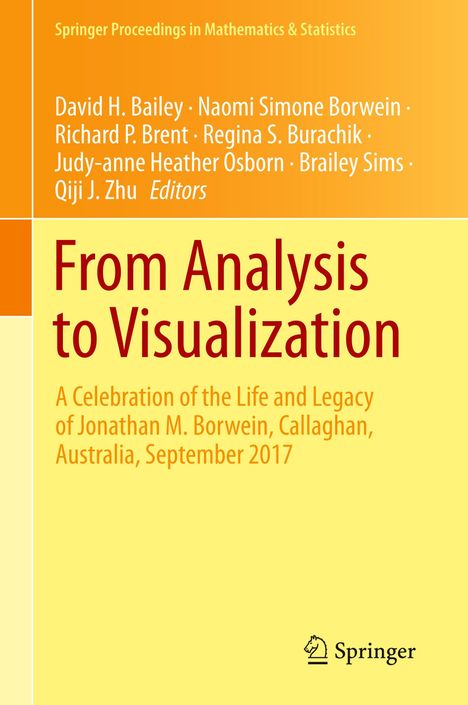 From Analysis to Visualization, Buch