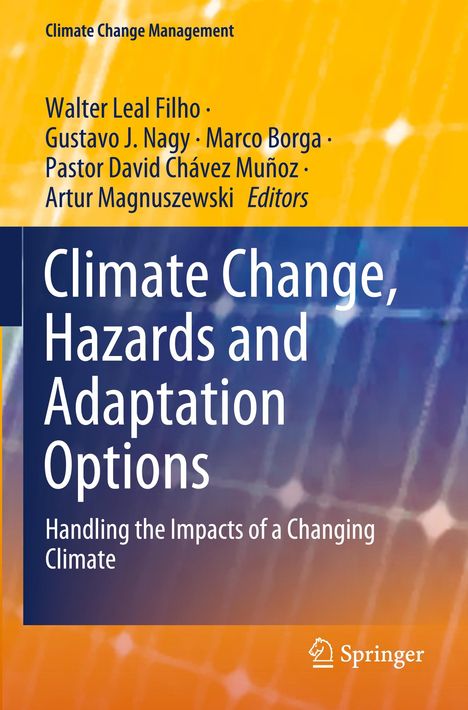 Climate Change, Hazards and Adaptation Options, Buch