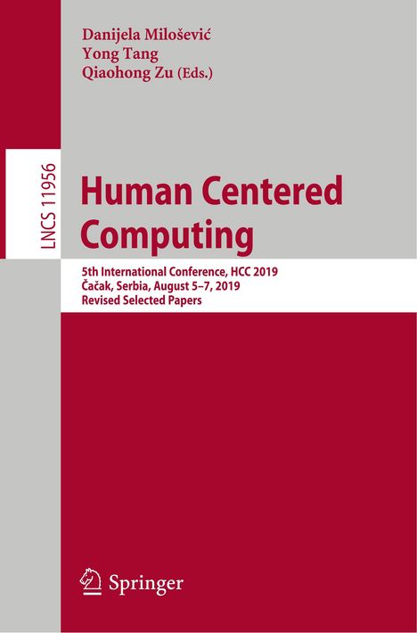 Human Centered Computing, Buch