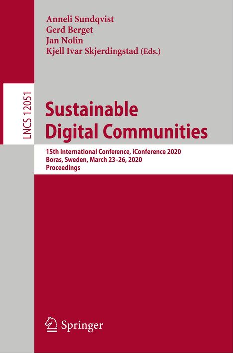 Sustainable Digital Communities, Buch