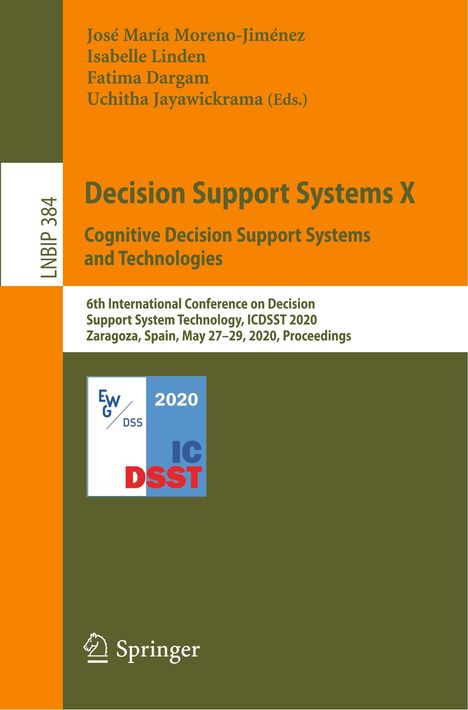 Decision Support Systems X: Cognitive Decision Support Systems and Technologies, Buch