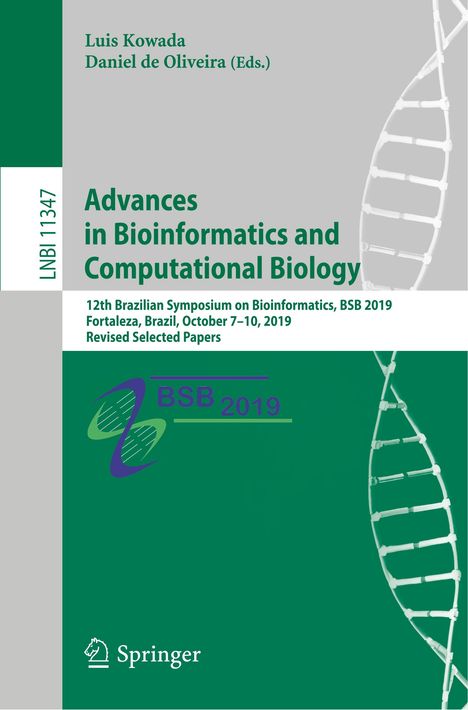 Advances in Bioinformatics and Computational Biology, Buch