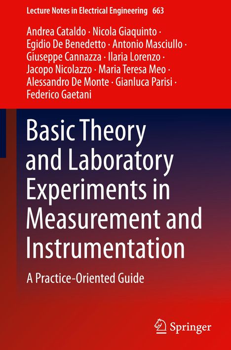 Andrea Cataldo: Basic Theory and Laboratory Experiments in Measurement and Instrumentation, Buch