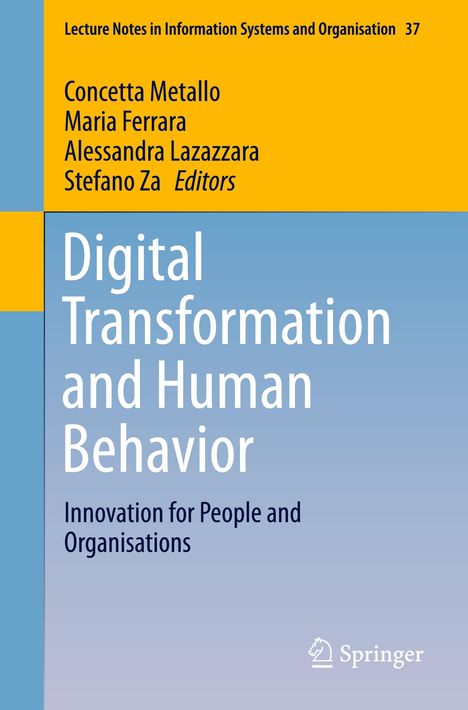 Digital Transformation and Human Behavior, Buch