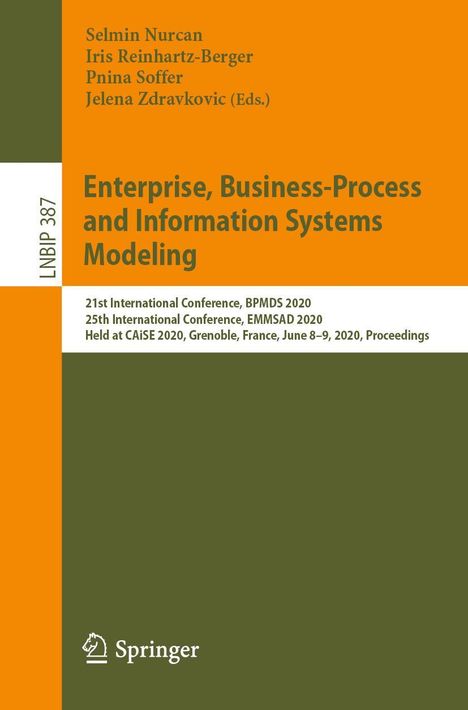 Enterprise, Business-Process and Information Systems Modeling, Buch