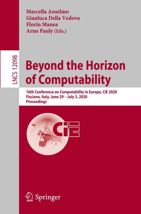Beyond the Horizon of Computability, Buch