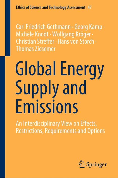 Carl Friedrich Gethmann: Global Energy Supply and Emissions, Buch