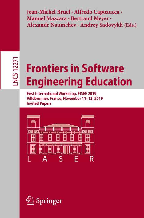 Frontiers in Software Engineering Education, Buch