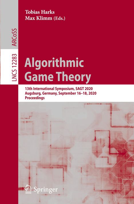 Algorithmic Game Theory, Buch
