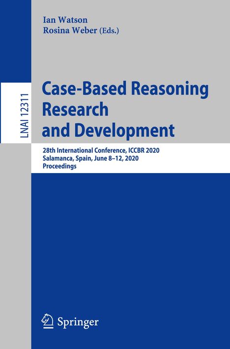 Case-Based Reasoning Research and Development, Buch