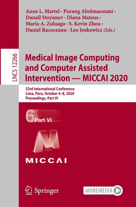 Medical Image Computing and Computer Assisted Intervention ¿ MICCAI 2020, Buch