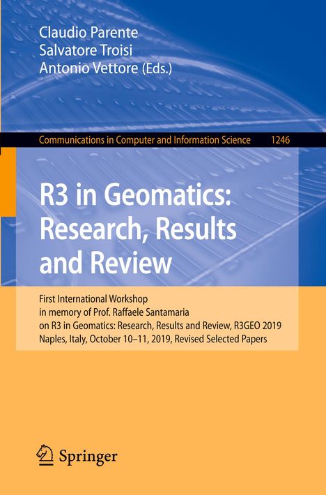 R3 in Geomatics: Research, Results and Review, Buch