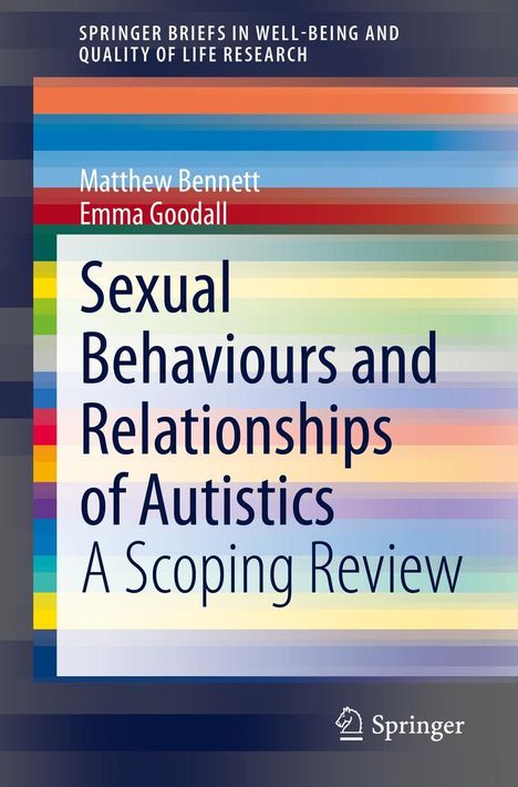 Emma Goodall: Sexual Behaviours and Relationships of Autistics, Buch