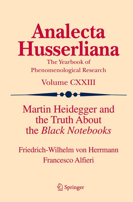 Francesco Alfieri: Martin Heidegger and the Truth About the Black Notebooks, Buch