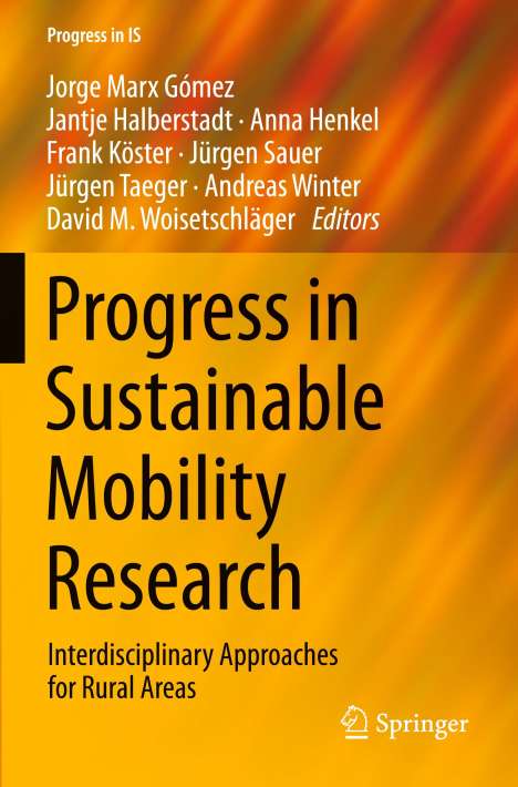 Progress in Sustainable Mobility Research, Buch