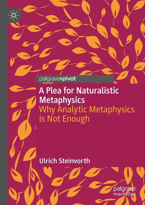 Ulrich Steinvorth: A Plea for Naturalistic Metaphysics, Buch