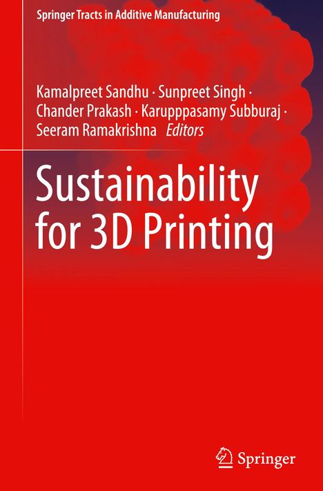 Sustainability for 3D Printing, Buch